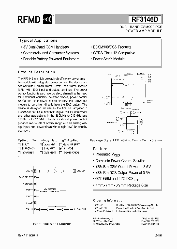 RF3146DSB_1301441.PDF Datasheet