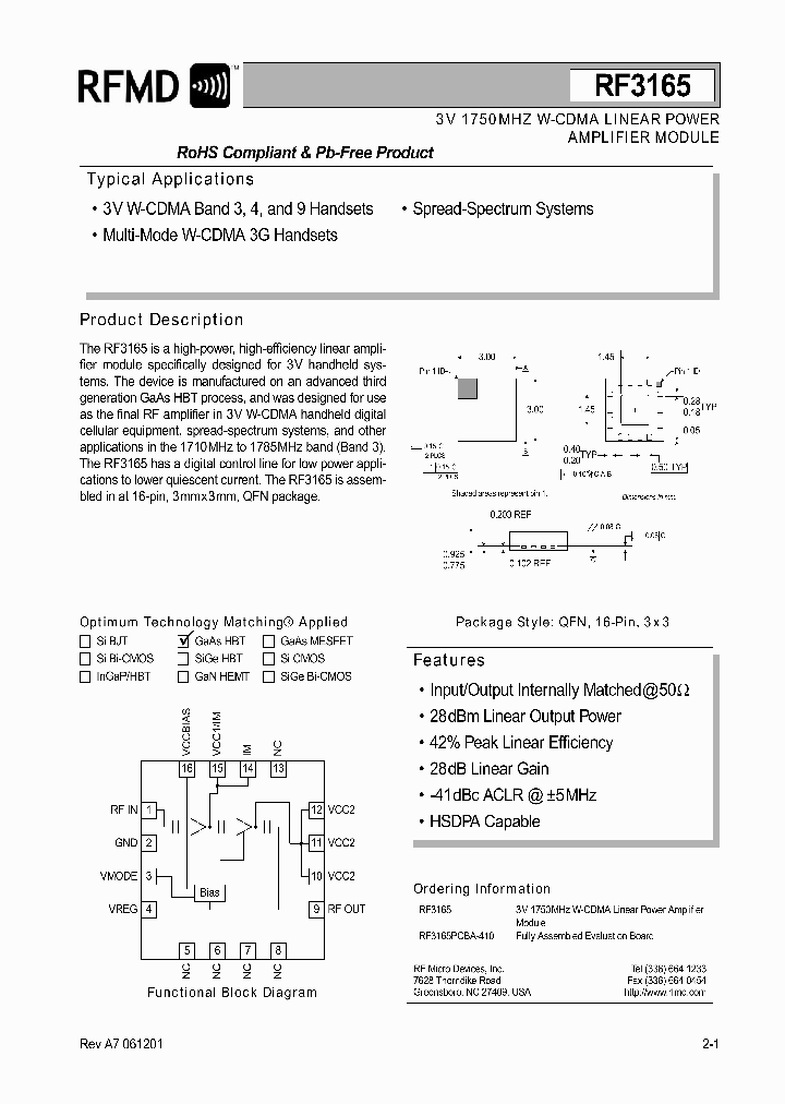 RF316506_1142840.PDF Datasheet