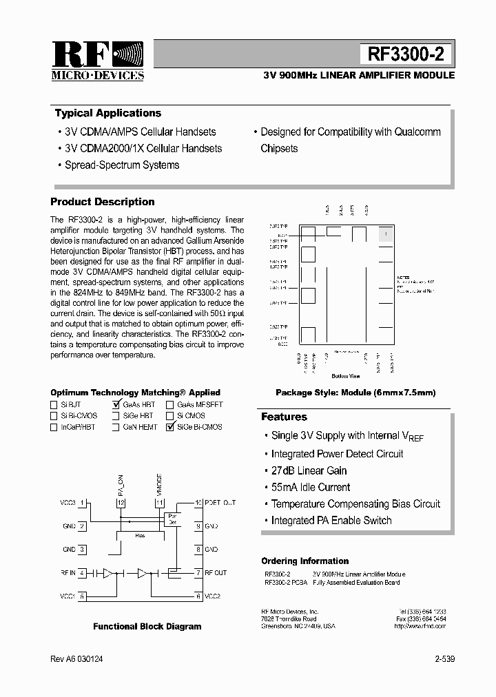 RF3300-2_1099011.PDF Datasheet