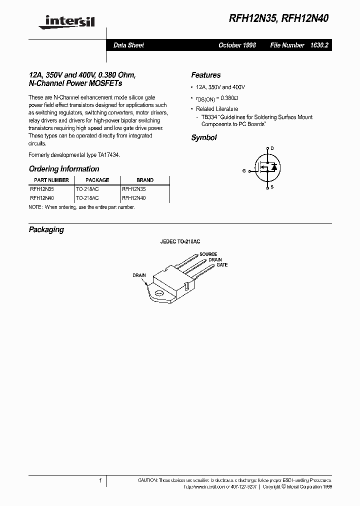 RFH12N40_1301554.PDF Datasheet