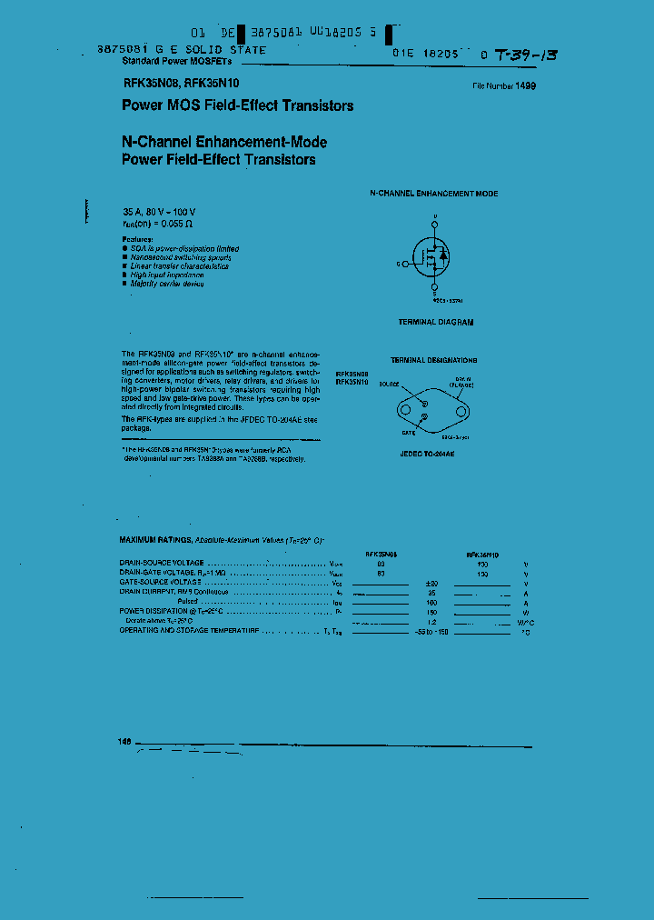 RFK35N10_1301563.PDF Datasheet