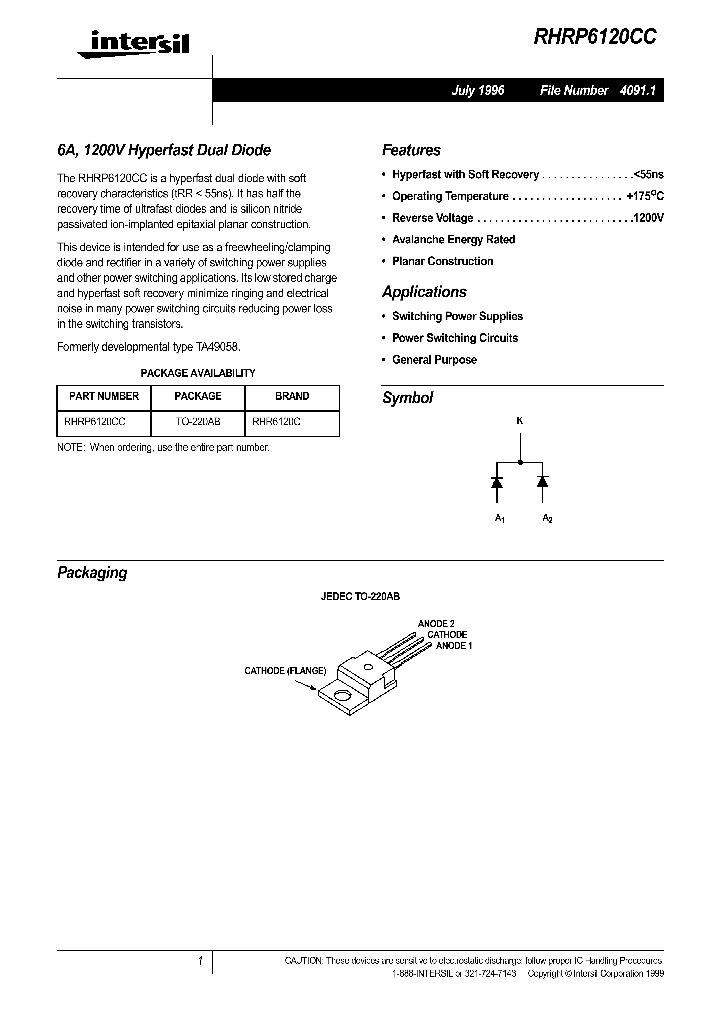 RHRP6120CC_1301825.PDF Datasheet