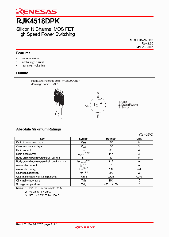 RJK4518DPK_1301914.PDF Datasheet