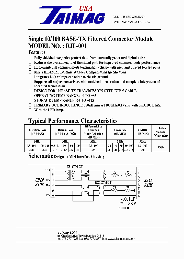 RJL-001_1301923.PDF Datasheet