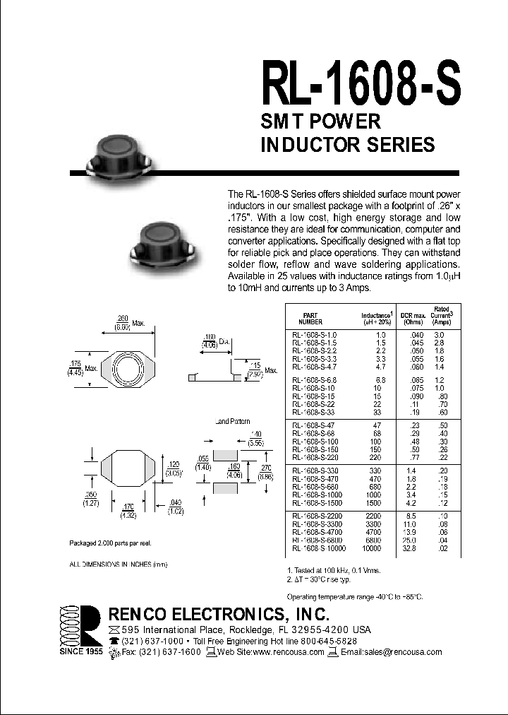 RL-1608-S-150_671273.PDF Datasheet