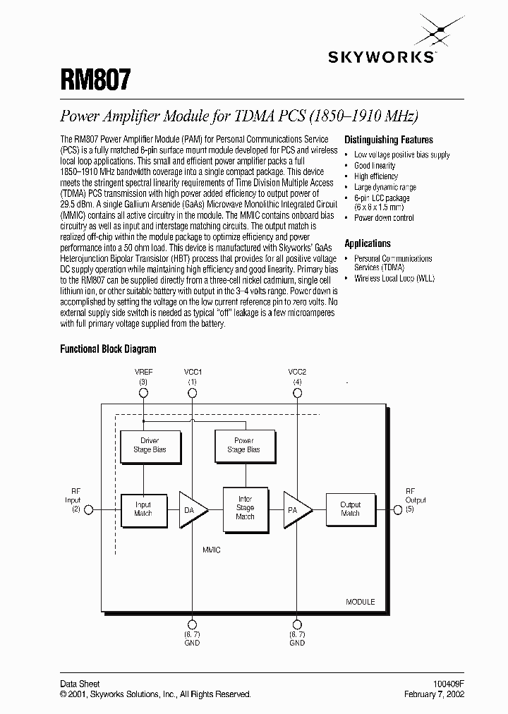RM807_1139979.PDF Datasheet