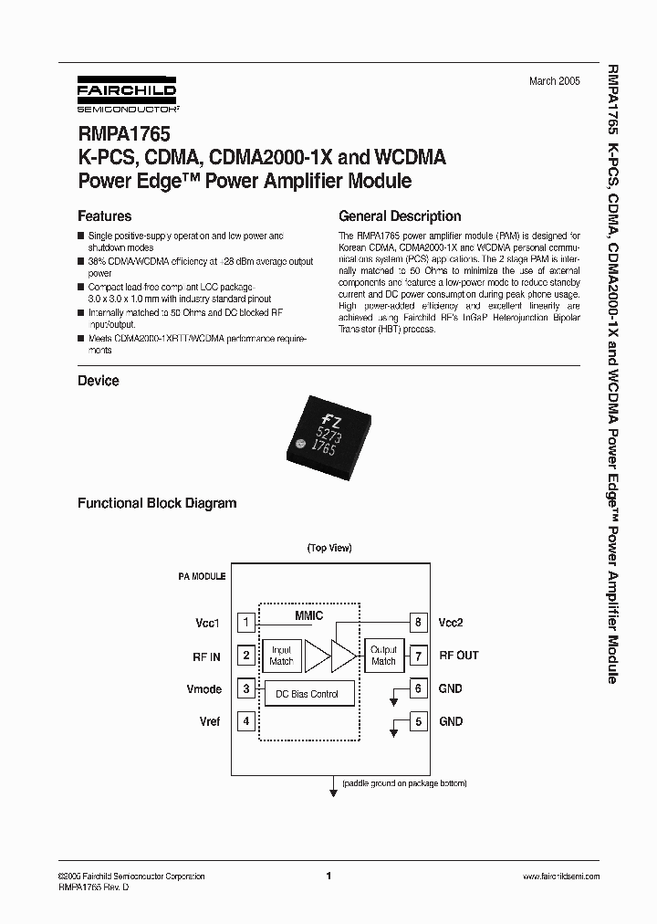 RMPA1765_1107772.PDF Datasheet