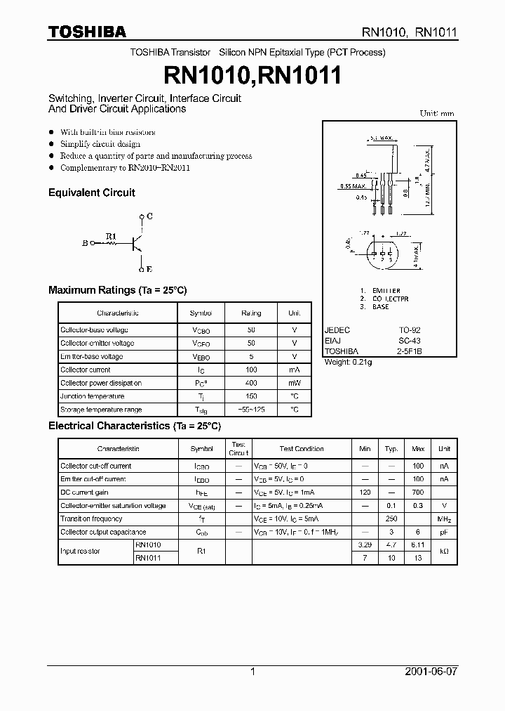 RN1011_1302263.PDF Datasheet