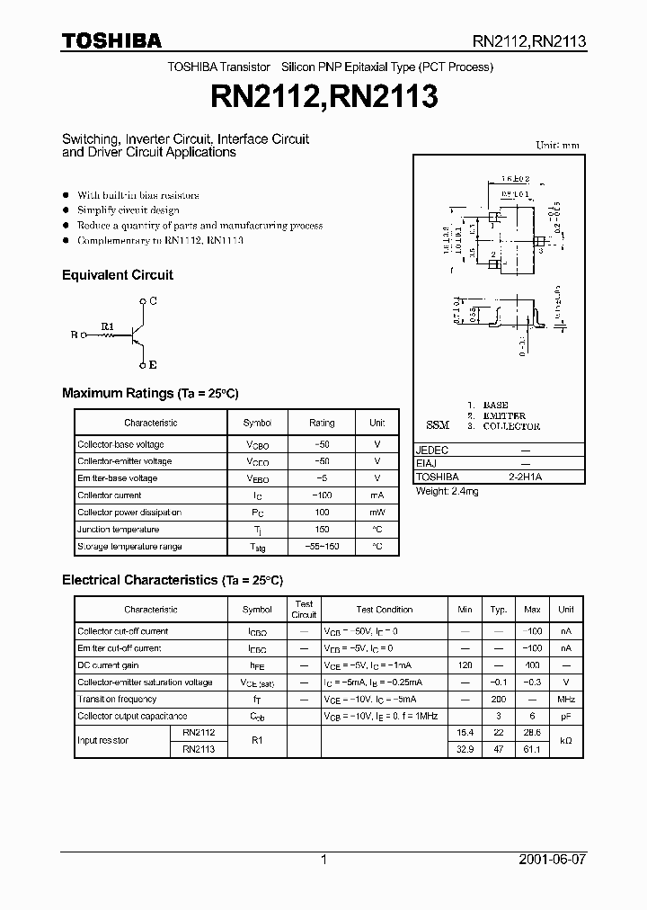 RN2112_1023307.PDF Datasheet