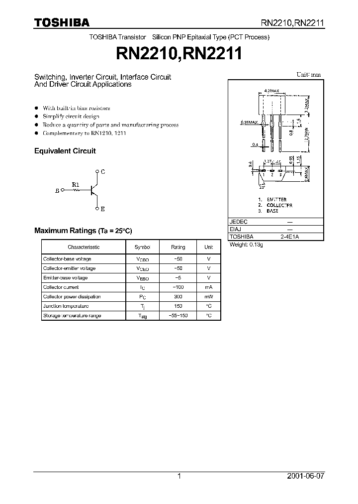 RN2211_1302315.PDF Datasheet