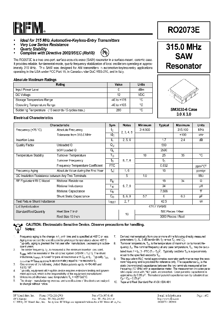 RO2073E_1302410.PDF Datasheet