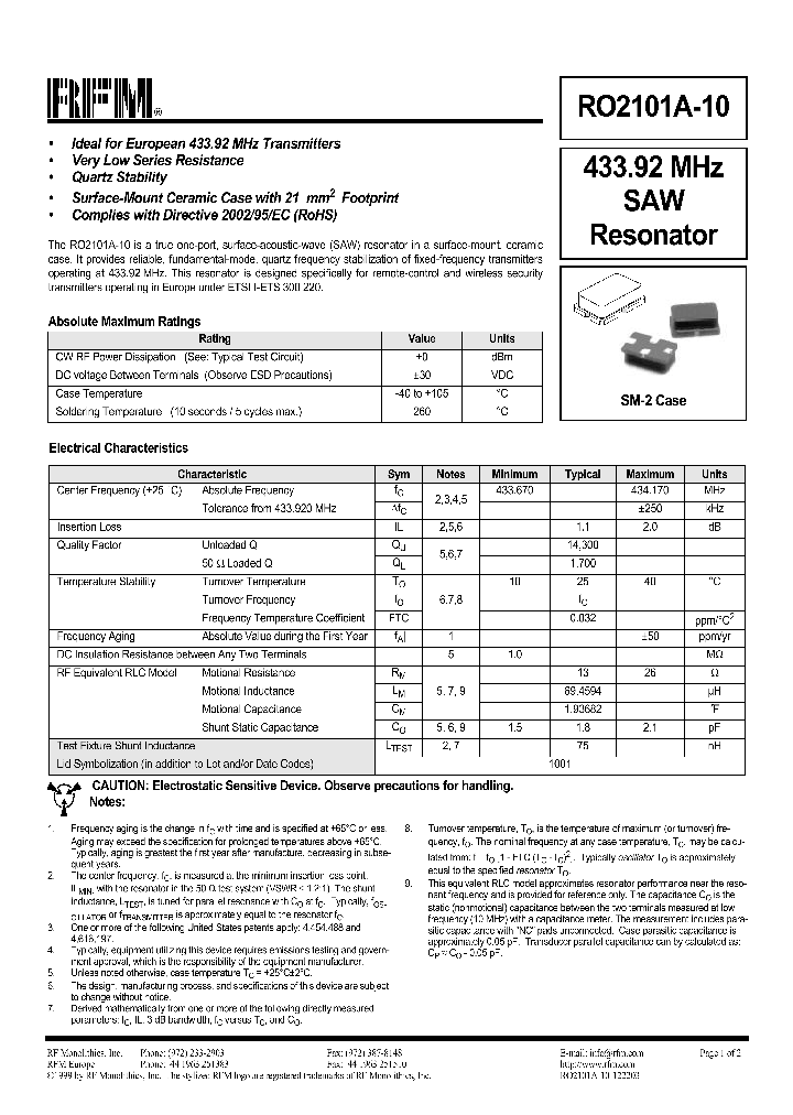 RO2101A-10_1302415.PDF Datasheet