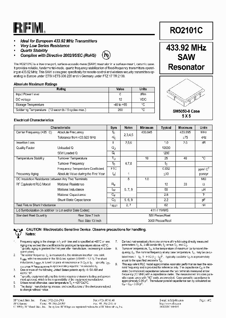 RO2101C_1302419.PDF Datasheet