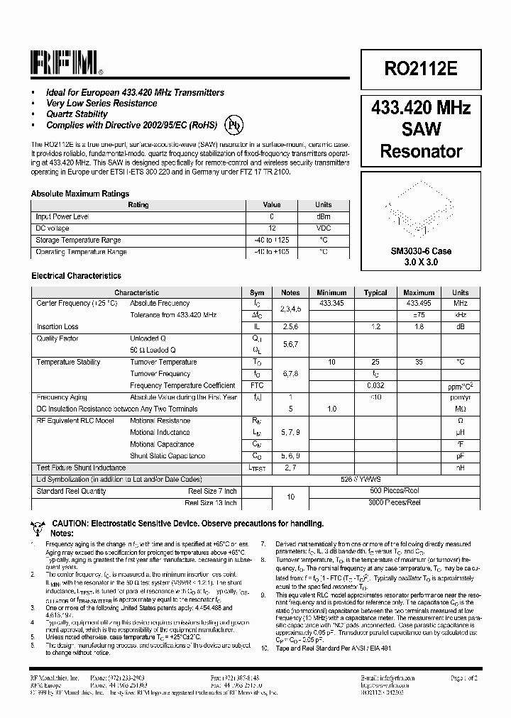 RO2112E_1302437.PDF Datasheet