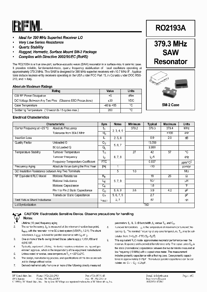 RO2193A_1302474.PDF Datasheet