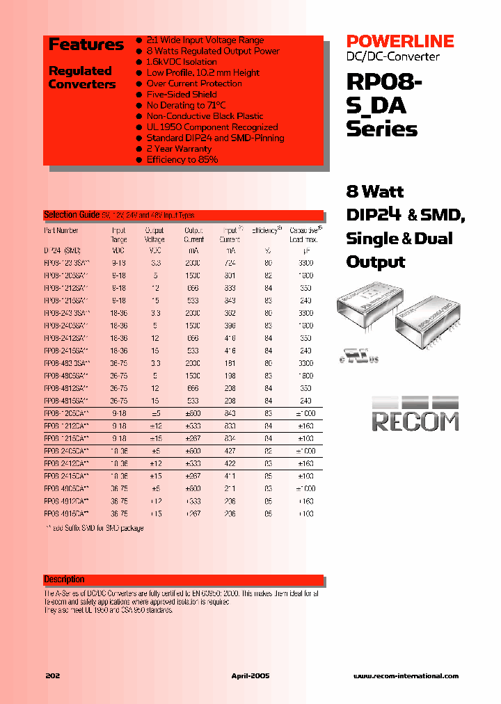 RP08-2433SA_1115707.PDF Datasheet