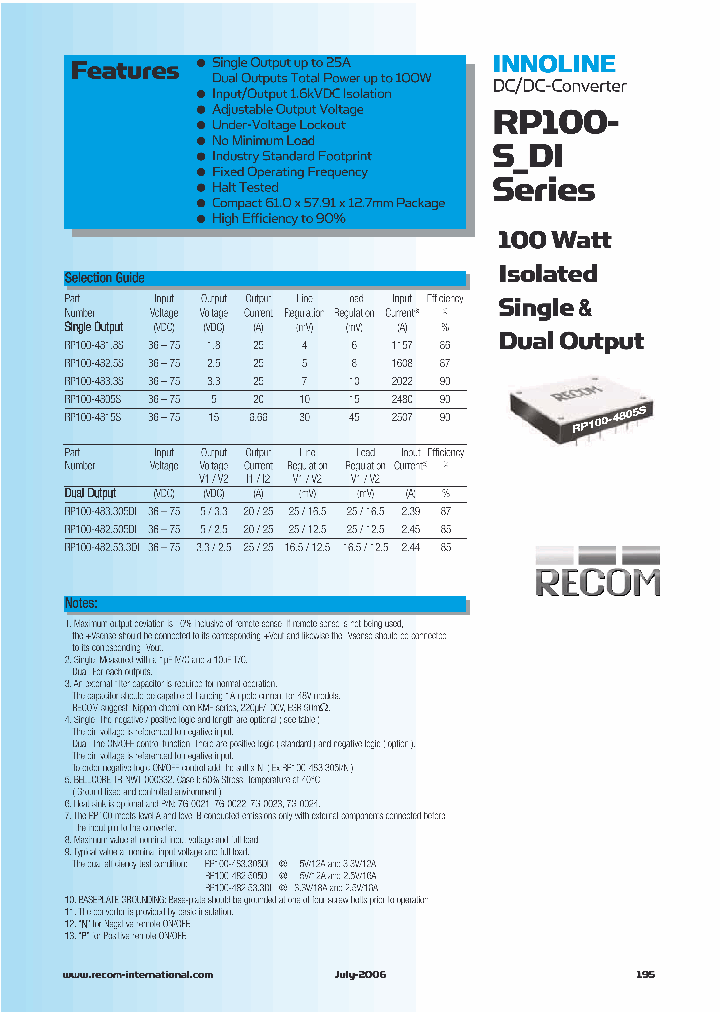 RP100-483305DP_744863.PDF Datasheet