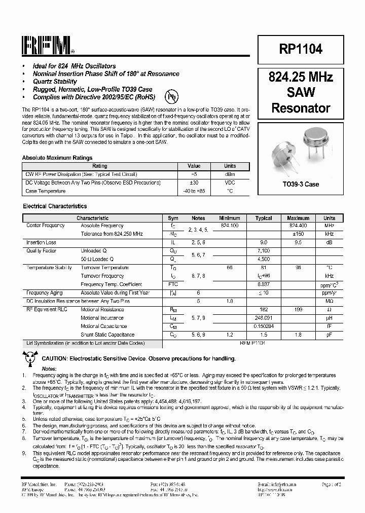 RP1104_1302513.PDF Datasheet