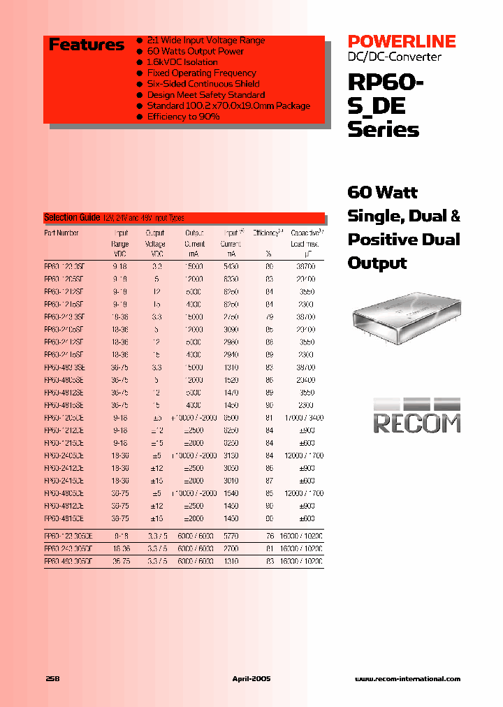 RP60-4833SE_1302569.PDF Datasheet