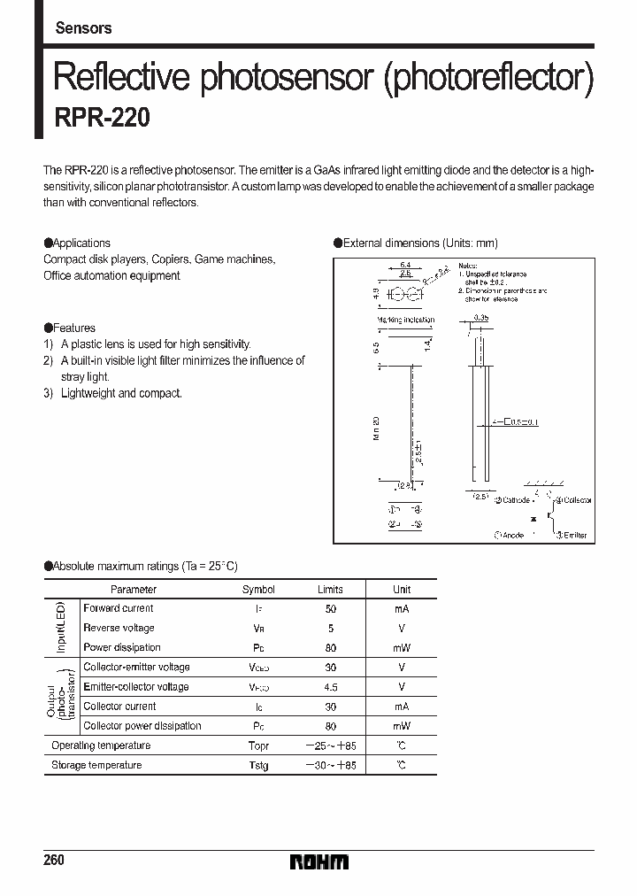 RPR-220_1302627.PDF Datasheet