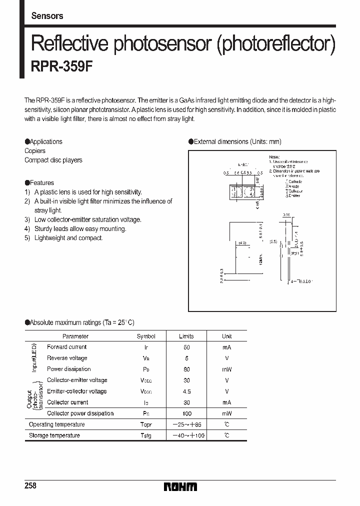 RPR-359F_1302629.PDF Datasheet