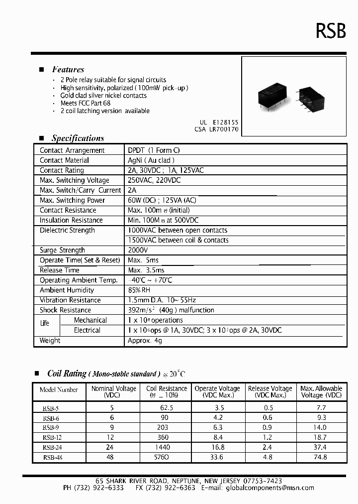 RSBL-9S_1302770.PDF Datasheet