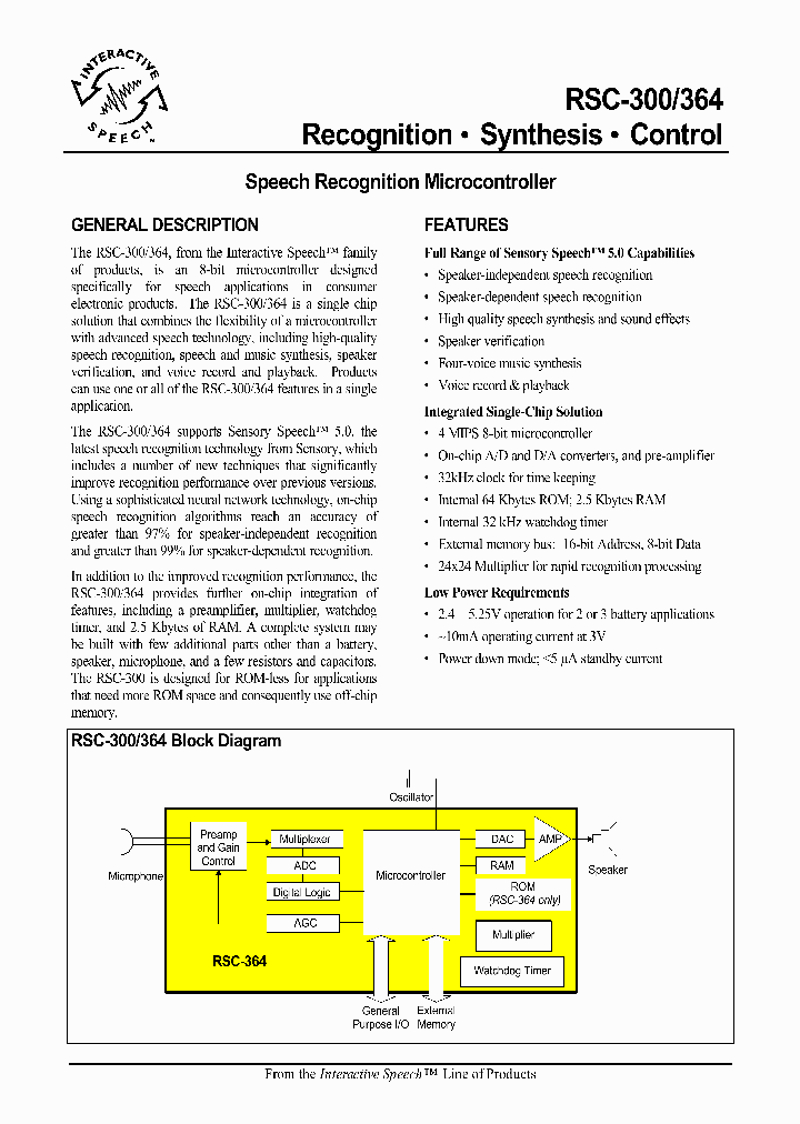 RSC-364QFP_1302773.PDF Datasheet