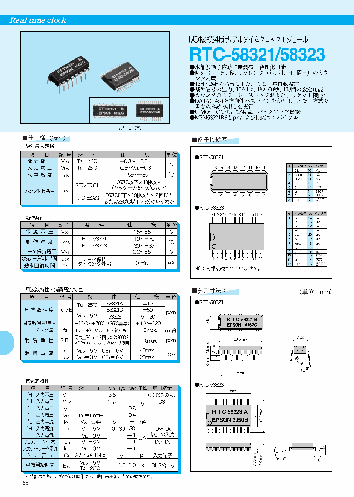 RTC-58321_1104040.PDF Datasheet