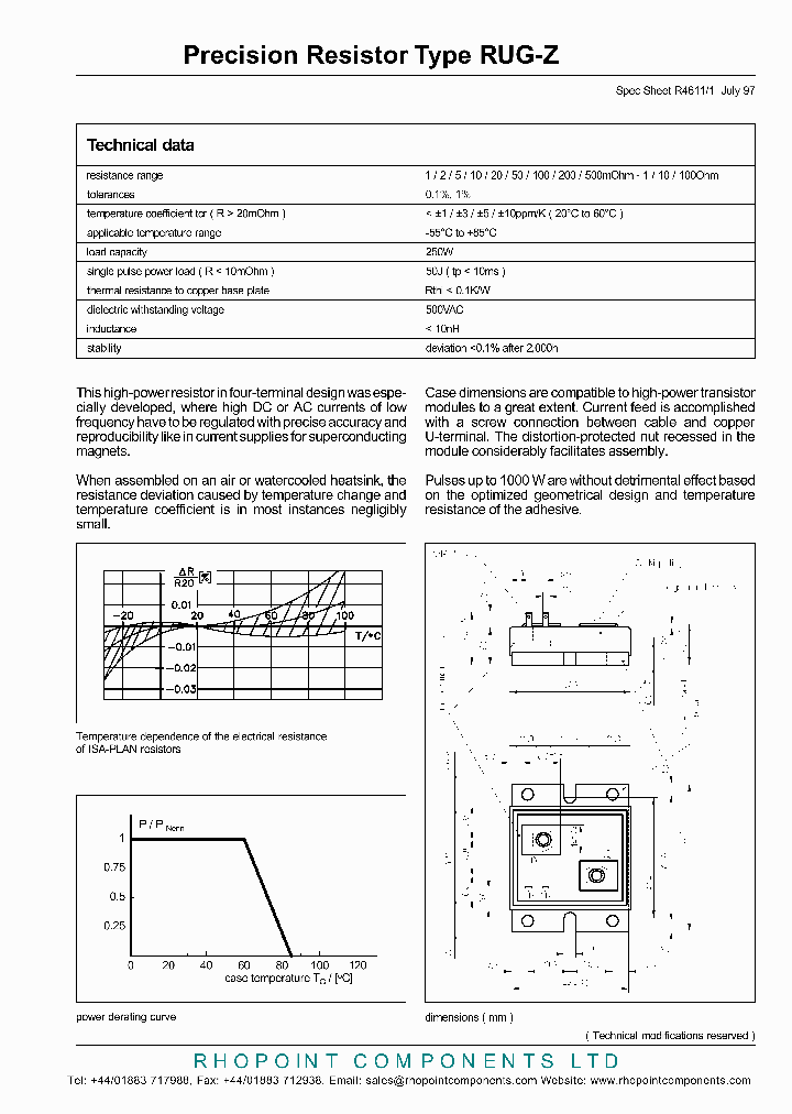RUG-Z_1302965.PDF Datasheet