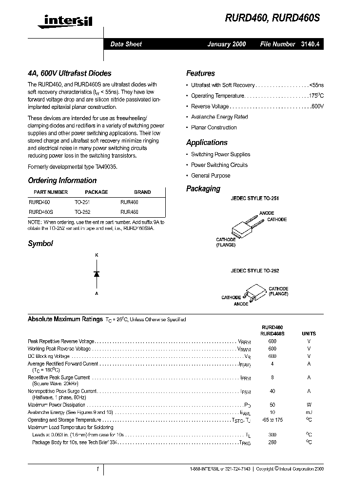 RURD460S_1302972.PDF Datasheet