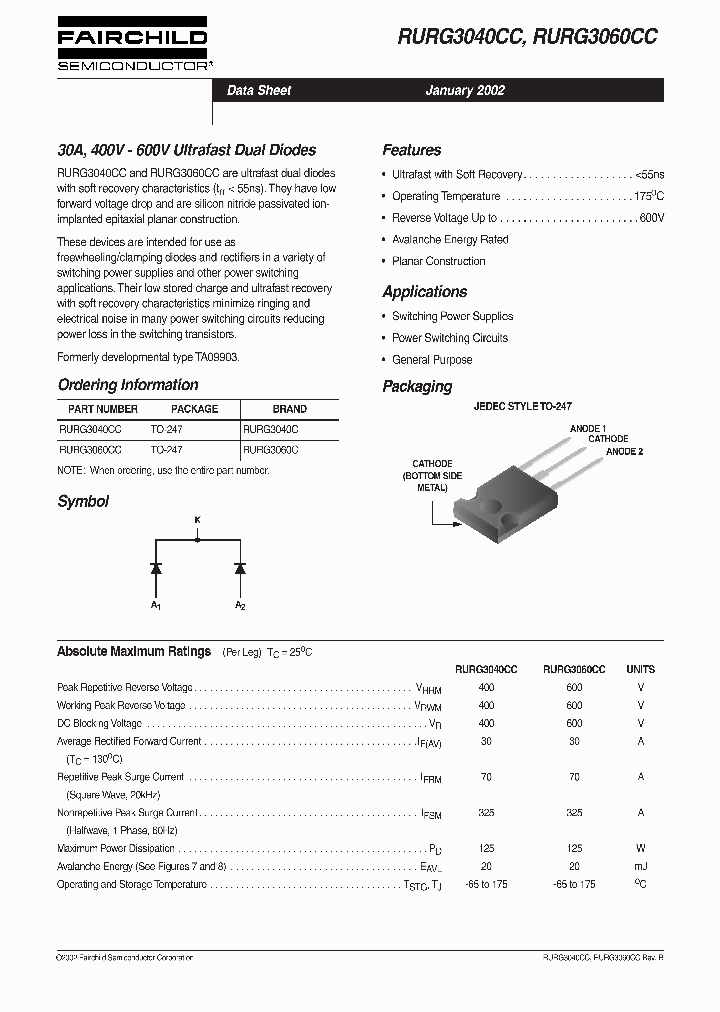 RURG3060CC_1302995.PDF Datasheet