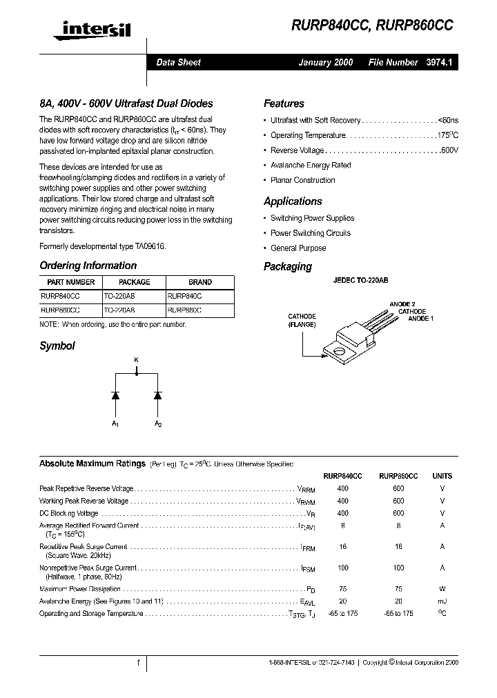 RURP860CC_768054.PDF Datasheet
