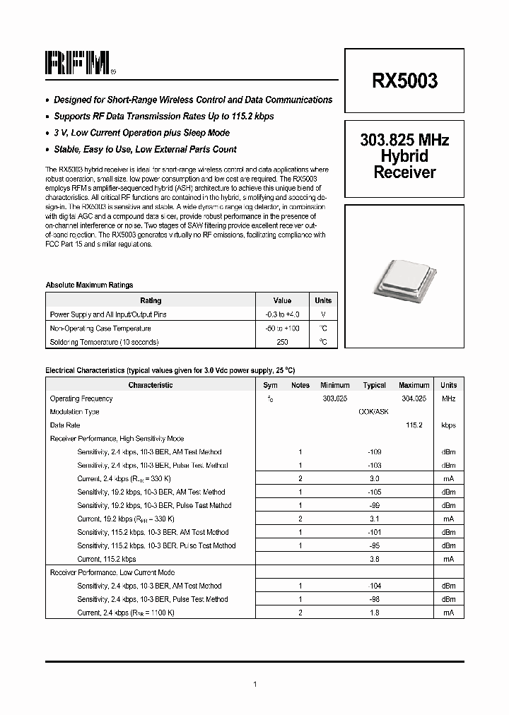 RX5003_1303108.PDF Datasheet