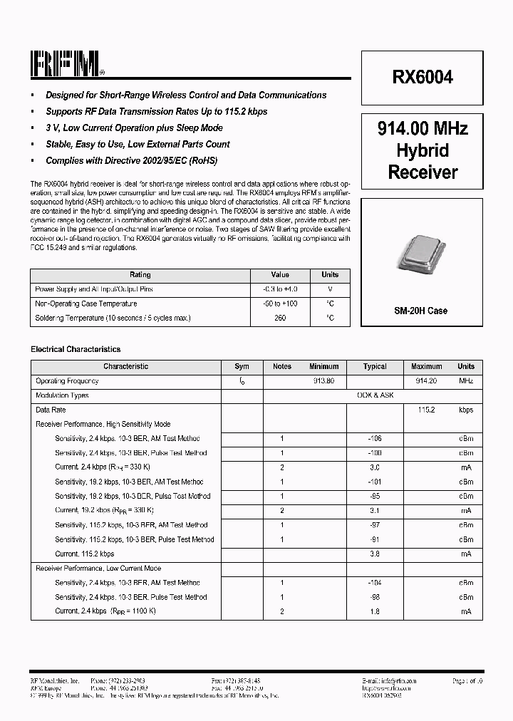 RX6004_1303116.PDF Datasheet