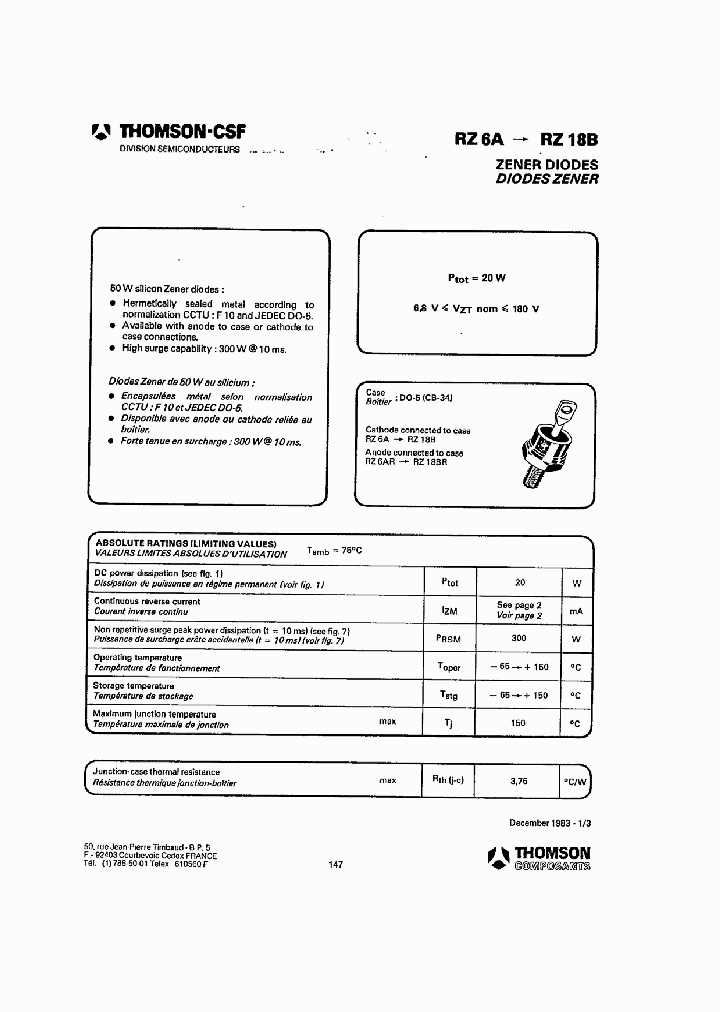 RZ82A_1094673.PDF Datasheet