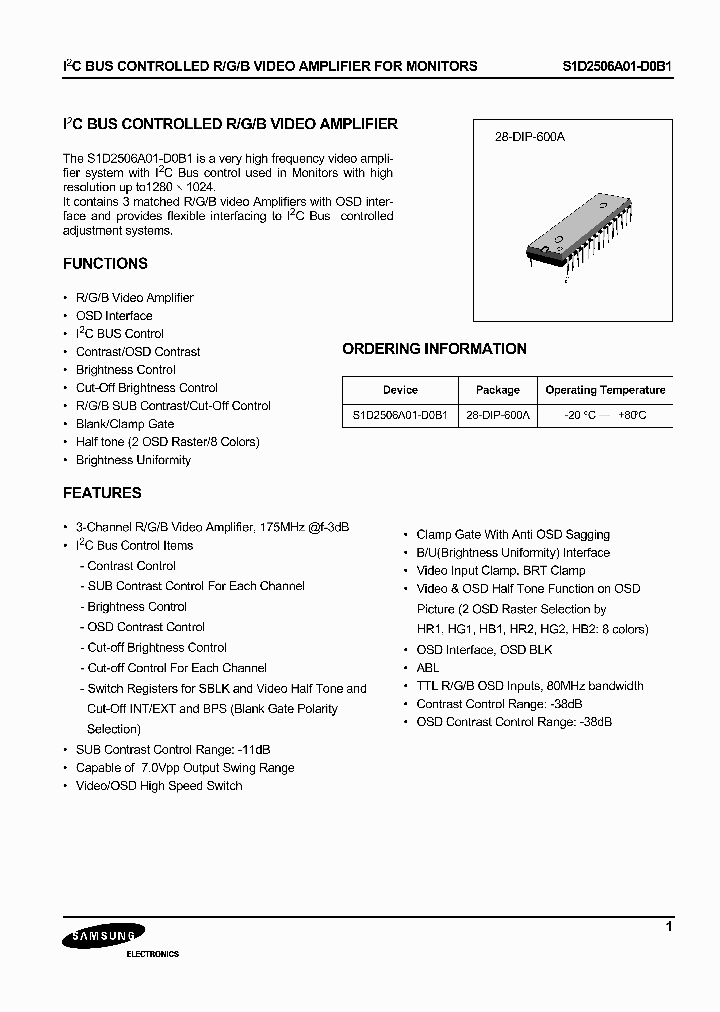 S1D2506A01-D0B1_1303337.PDF Datasheet