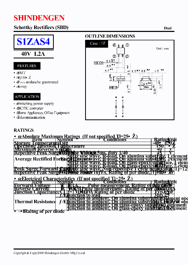 S1ZAS4_1149042.PDF Datasheet