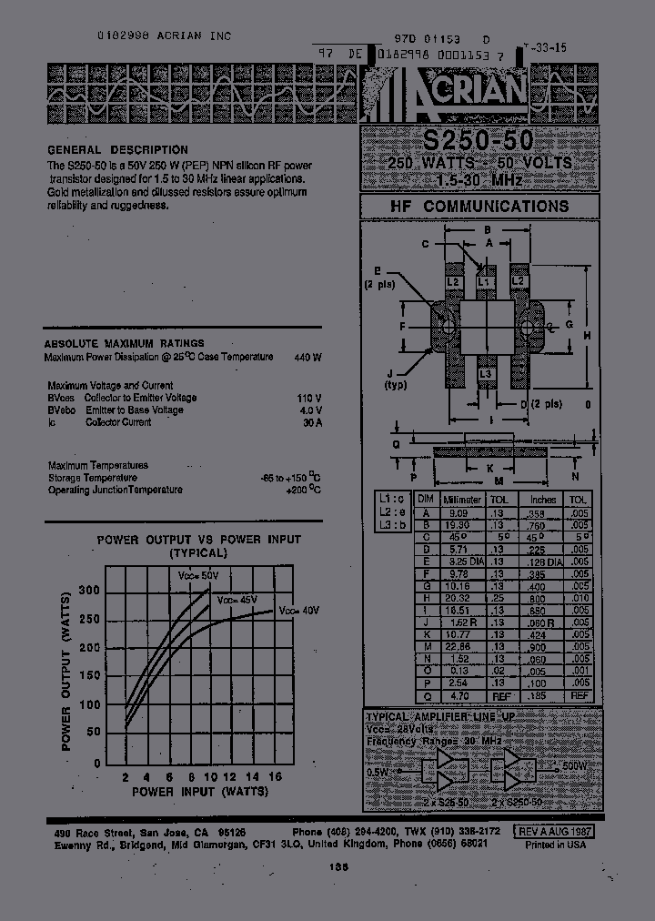 S250-50_1303501.PDF Datasheet