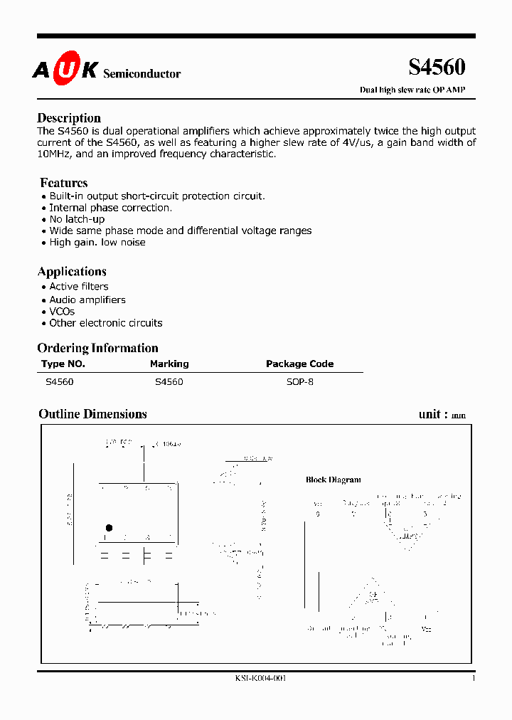 S4560_1303851.PDF Datasheet