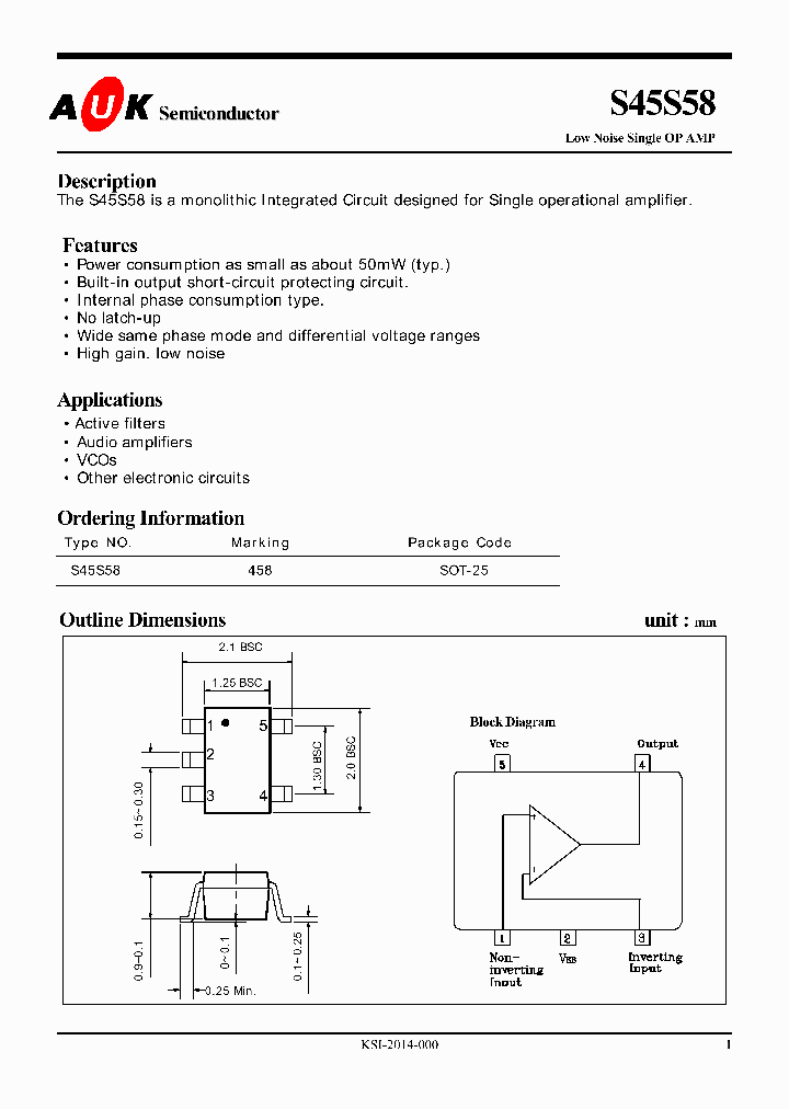 S45S58_1303857.PDF Datasheet
