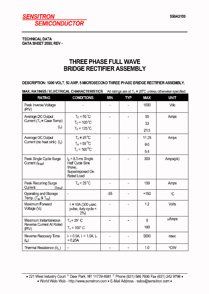 S50A3100_1164510.PDF Datasheet