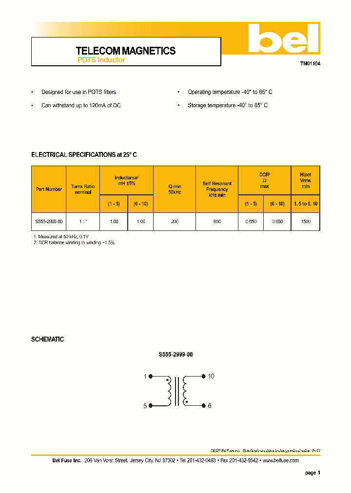 S555-2999-00_1303945.PDF Datasheet