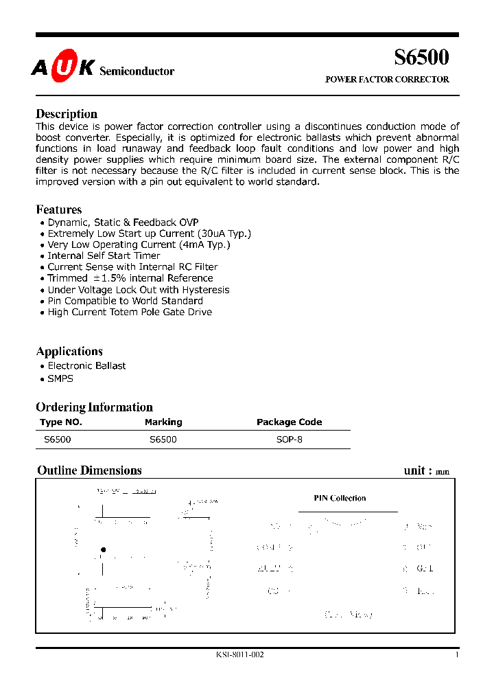 S6500_1304059.PDF Datasheet