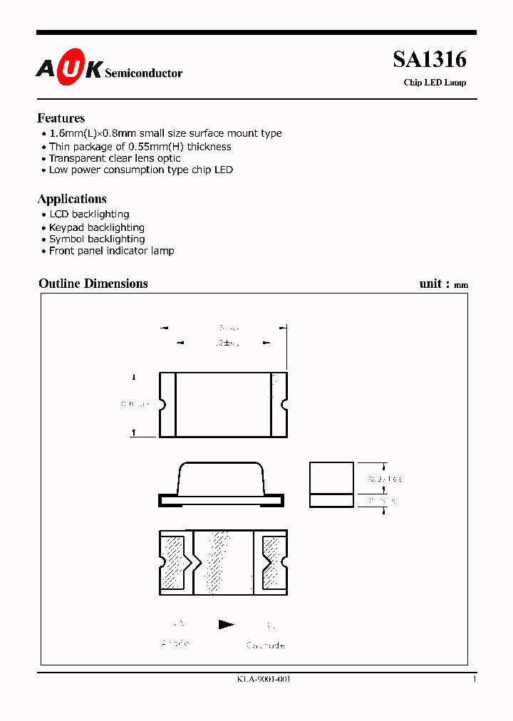 SA1316_1304381.PDF Datasheet