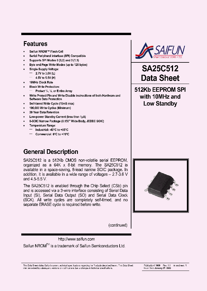 SA25C512LNX_1304420.PDF Datasheet