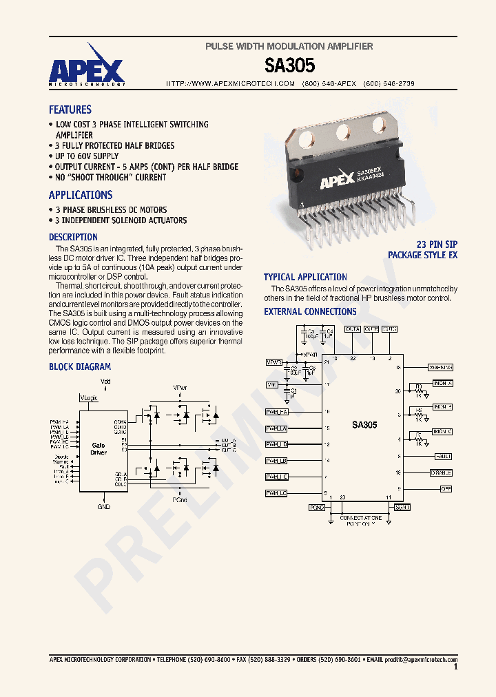 SA305_1304424.PDF Datasheet
