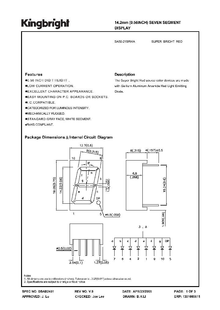 SA56-21SRWA_1304489.PDF Datasheet