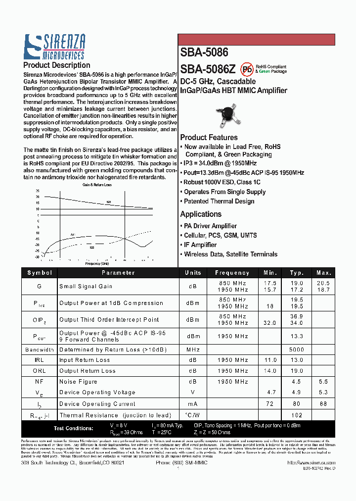 SBA-5086_1091241.PDF Datasheet