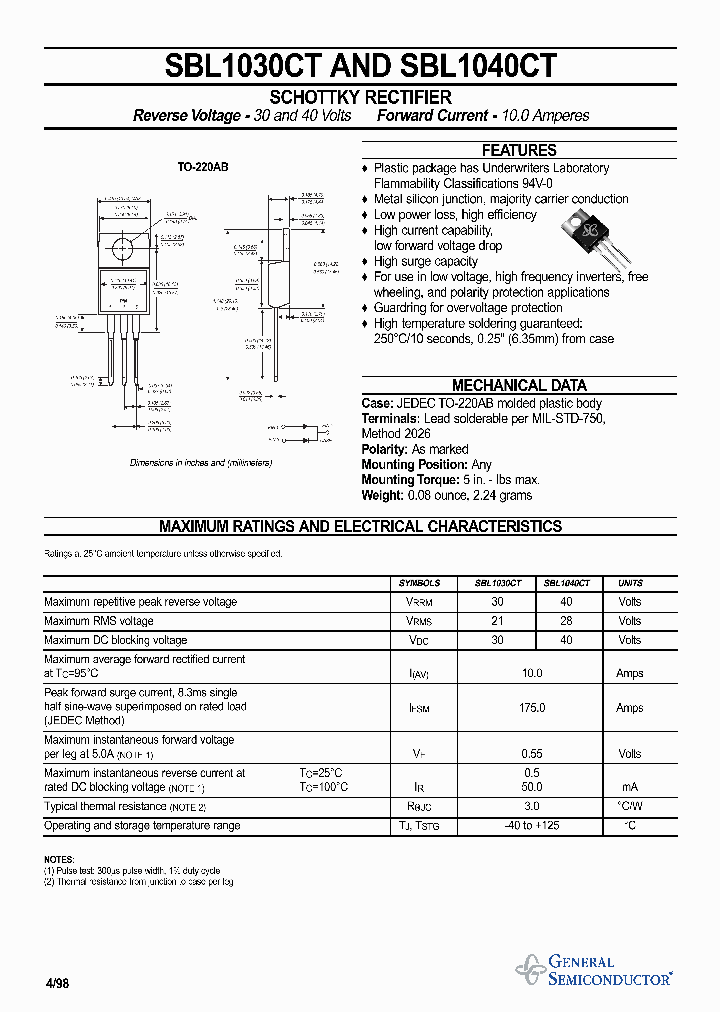 SBL1040CT_1305318.PDF Datasheet