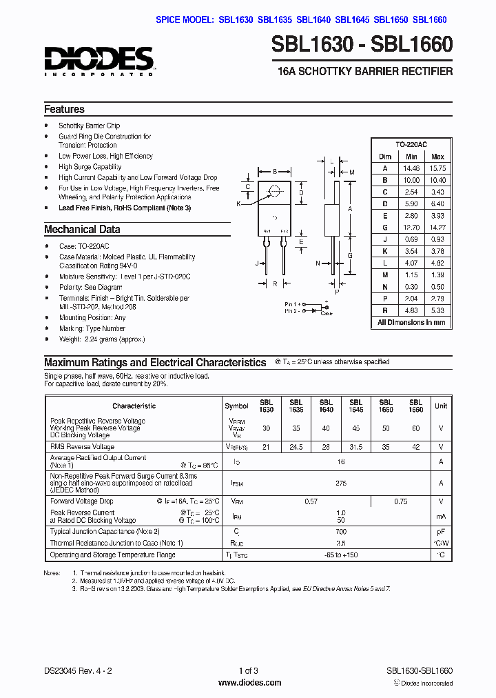 SBL1660_1305329.PDF Datasheet